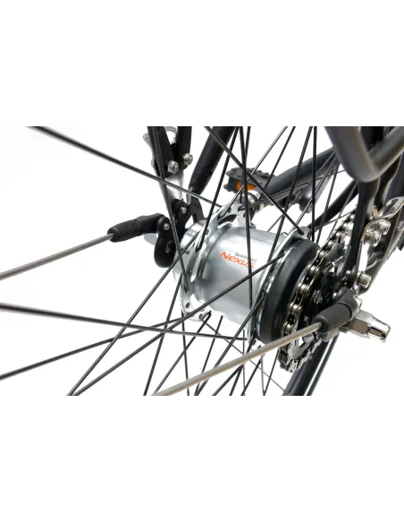 Rower Męski Miejski 28" SHIMANO Nexus 7 Bagażnik Błotniki Światła Lekki