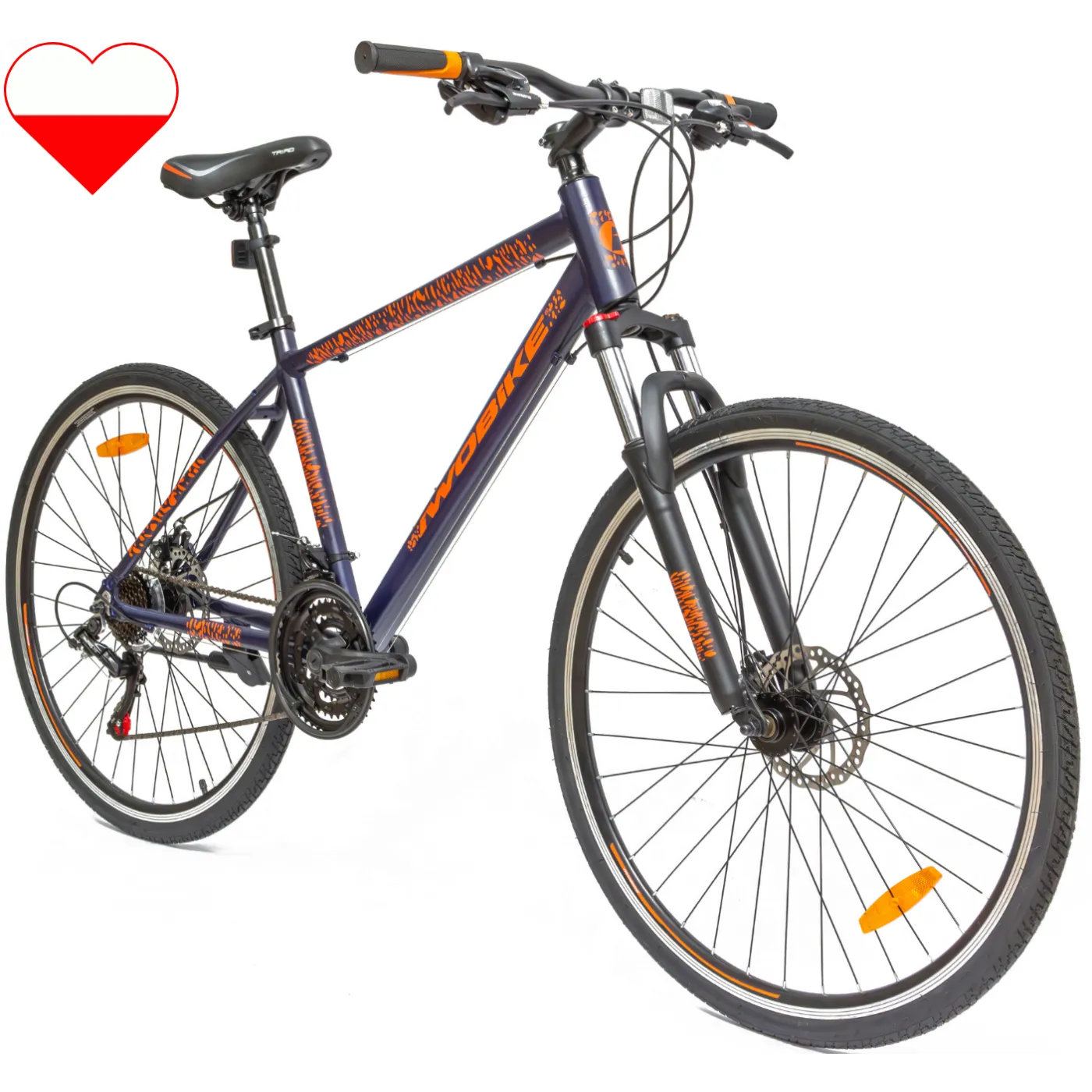 Rower Crossowy IWOBIKE Galaxy Koła 26"