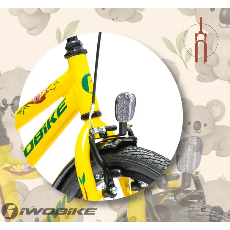 Rower Dziecięcy IWOBIKE Koala Koła 16"
