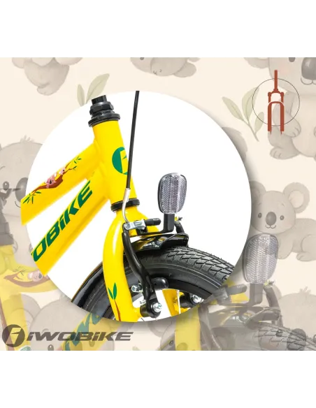 Rower Dziecięcy IWOBIKE Koala Koła 16"