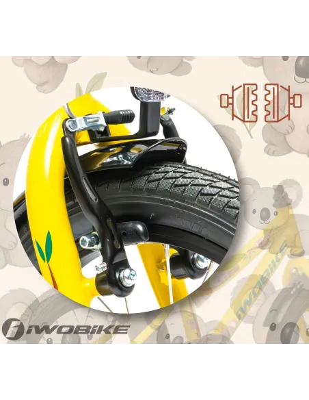 Rower Dziecięcy IWOBIKE Koala Koła 16"