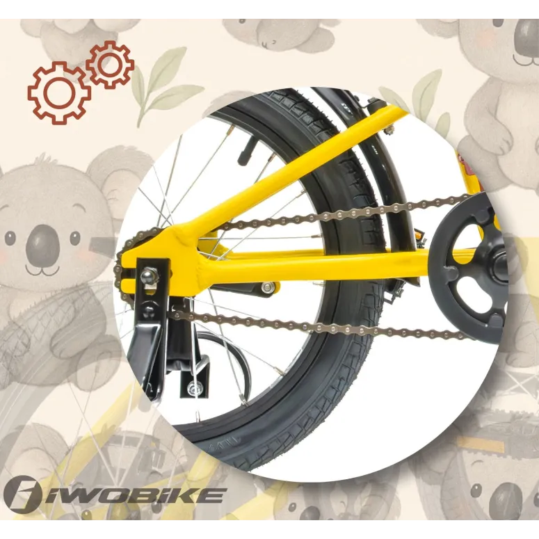 Rower Dziecięcy IWOBIKE Koala Koła 16"