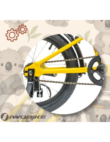 Rower Dziecięcy IWOBIKE Koala Koła 16"