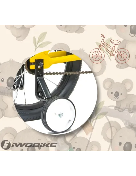 Rower Dziecięcy IWOBIKE Koala Koła 16"