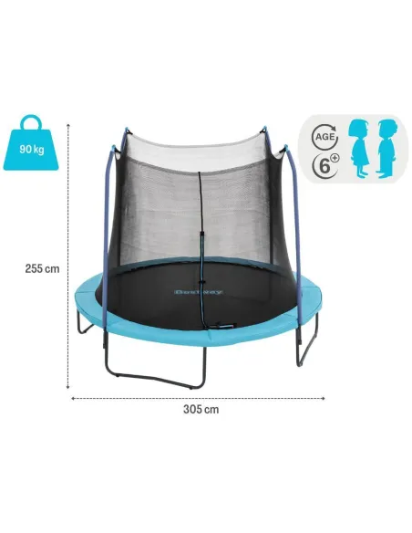 Trampolina Ogrodowa Bestway Xtreme Air 59103 305 x 255 cm z Siatką