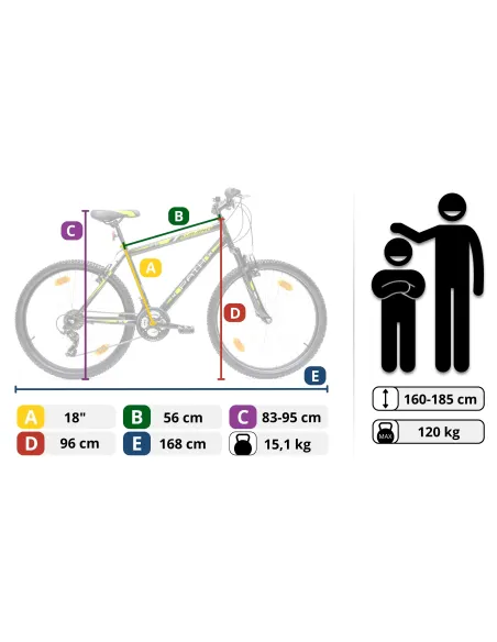 Rower Górski MTB Galano Path, Koła 26"