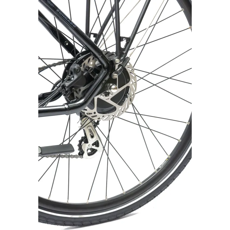 Rower Elektryczny Damski Męski Trekkingowy 28 250W Shimano Hydraulika ALU