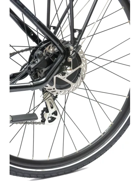 Rower Elektryczny Damski Męski Trekkingowy 28 250W Shimano Hydraulika ALU