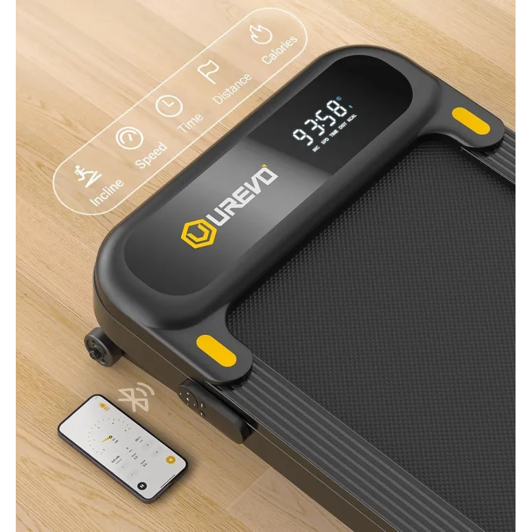 Bieżnia Składana UREVO z Automatycznym Nachyleniem