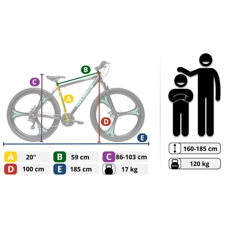 Rower Górski IwoBike MintRider Koła 29"