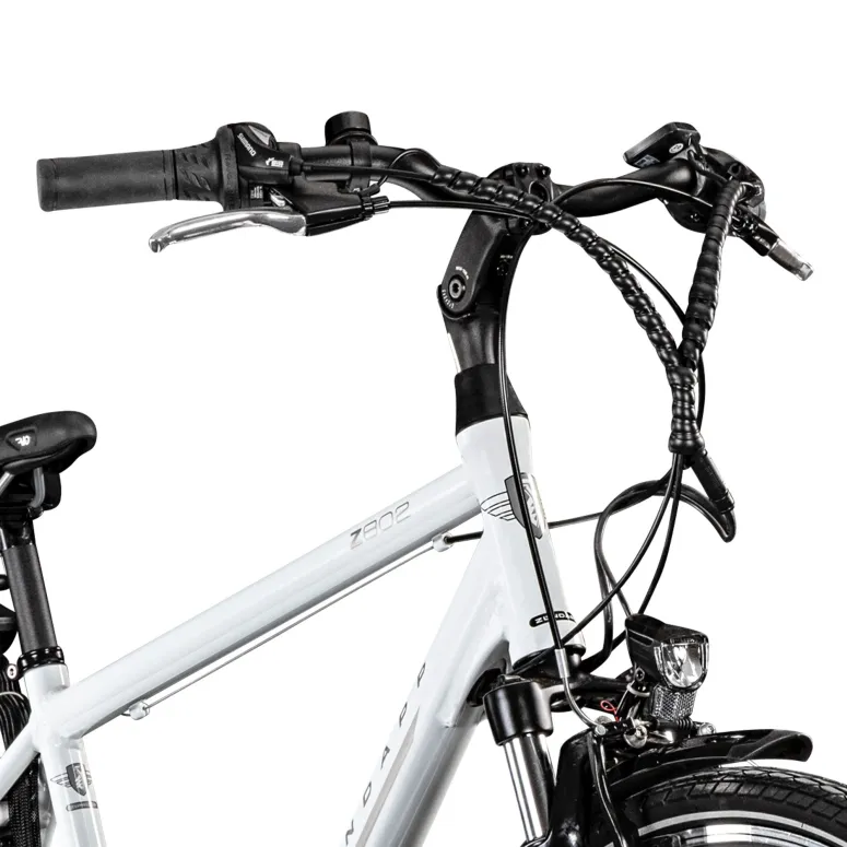 Rower Elektryczny Trekkingowy 28 ALU Wspomaganie 5 Trybów Revo Turystyczny