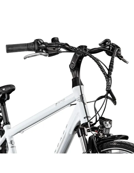 Rower Elektryczny Trekkingowy 28 ALU Wspomaganie 5 Trybów Revo Turystyczny