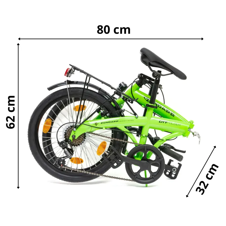 Rower Składany&nbsp;Zündapp ZF20&nbsp;City Folder, Koła 20"