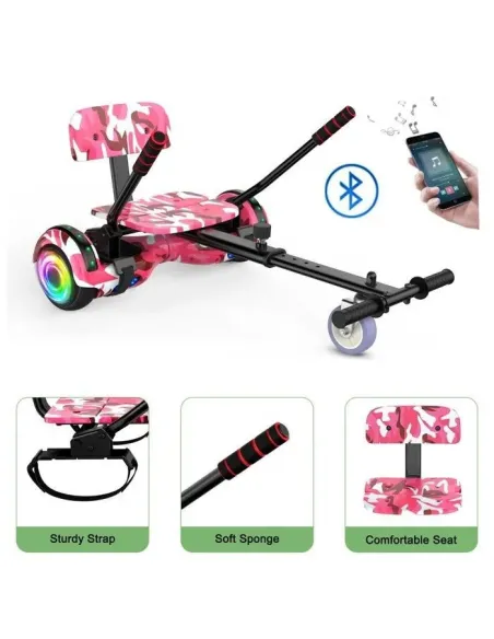 Deskorolka Elektryczna RCB Hoverboard 6,5" Hoverkart Zestaw dla Dzieci