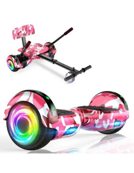 Deskorolka Elektryczna RCB Hoverboard 6,5" Hoverkart Zestaw dla Dzieci