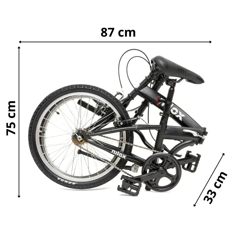 Rower Składany Nilox X0, Koła 20"