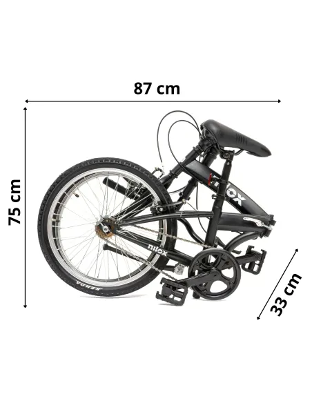 Rower Składany Nilox X0, Koła 20"