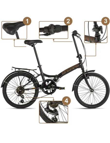 Rower Składany KS Cycling DaCapo Foldtech