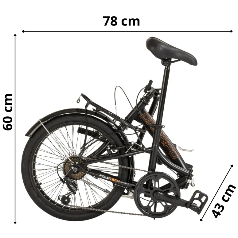 Rower Składany KS Cycling DaCapo Foldtech