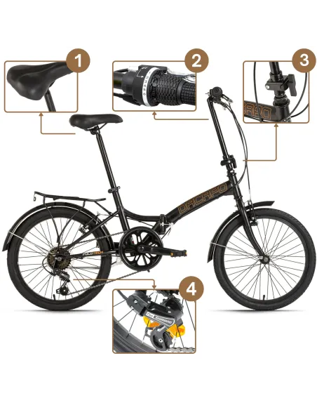 Rower Składany KS Cycling DaCapo Foldtech