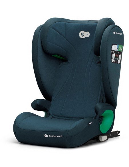 Fotelik samochodowy Kinderkraft Junior Fix2 I-SIZE 15-36 kg od 4 lat 2w1
