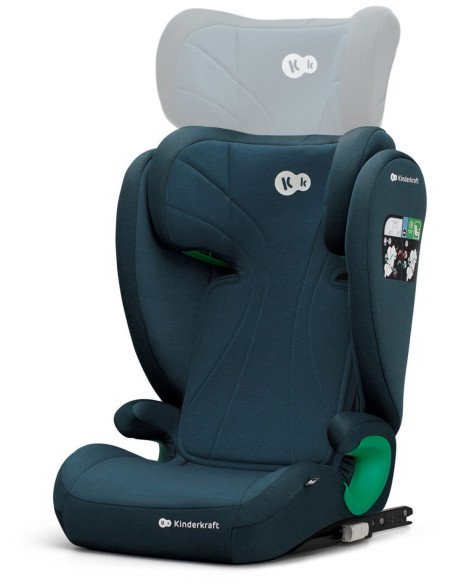 Fotelik samochodowy Kinderkraft Junior Fix2 I-SIZE 15-36 kg od 4 lat 2w1