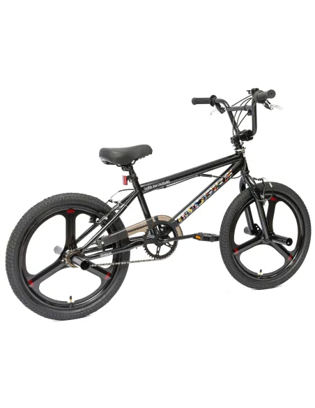 Rower BMX IwoBike Black ZigZag, 20”
