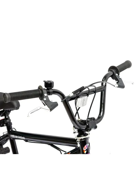 Rower BMX IwoBike Black ZigZag, 20”
