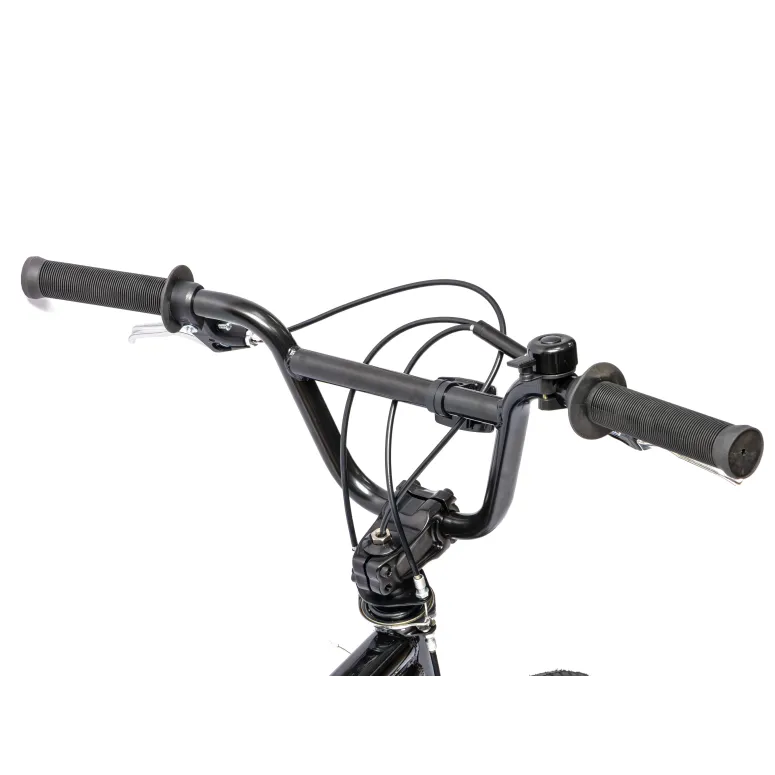 Rower BMX IwoBike Black ZigZag, 20”