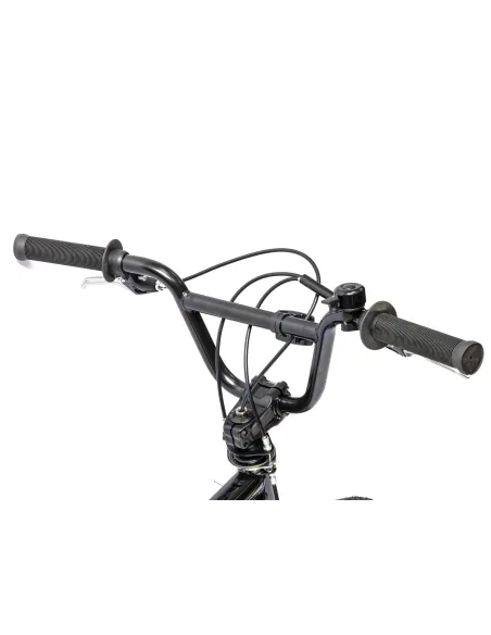 Rower BMX IwoBike Black ZigZag, 20”