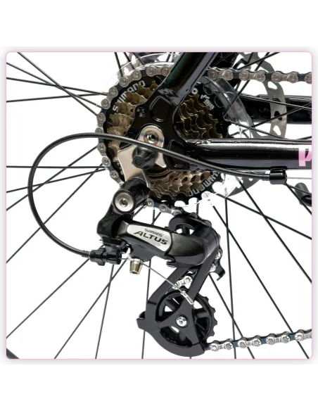 Rower Crossowy IwoBike Pink Panther 28”