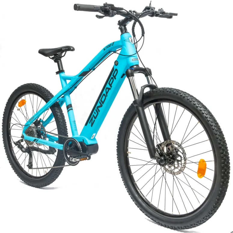 Rower Elektryczny Górski MTB 27,5" 250 W Damski Męski Shimano Alivio 504 Wh