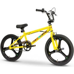 Rower BMX IwoBike Yellow ZigZag 20”