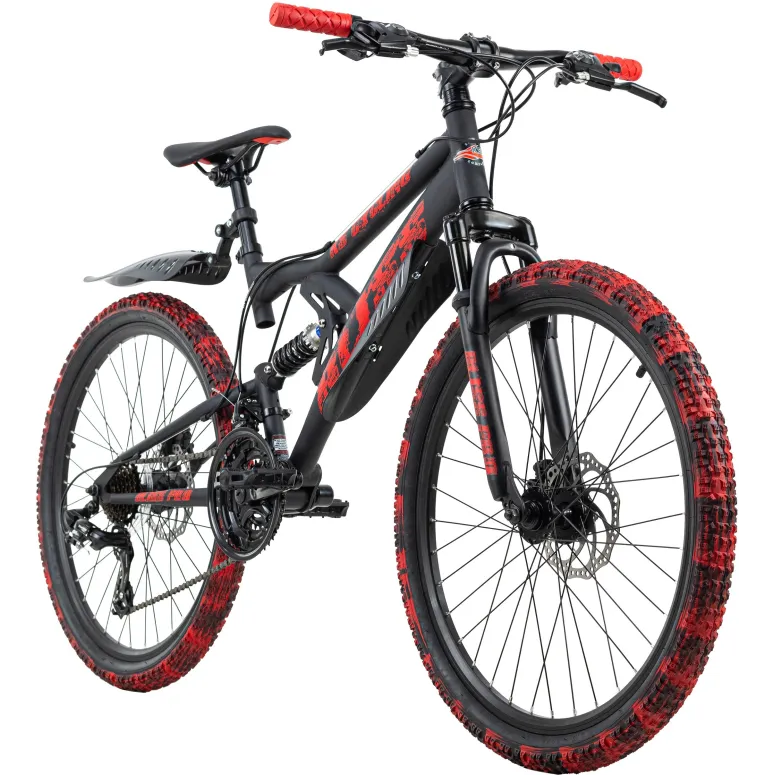 Rower Górski MTB Chłopięcy 24 Amortyzacja Tarcze - 10