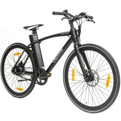 Rower Elektryczny Męski Trekkingowy 28" LCD 250 W Aluminium Stopka Dzwonek