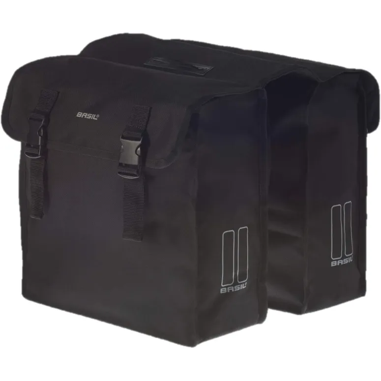 Sakwa Rowerowa Tylna Basil Mara XL Czarny na Bagażnik 35L lewa + prawa