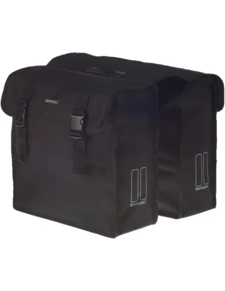 Sakwa Rowerowa Tylna Basil Mara XL Czarny na Bagażnik 35L lewa + prawa