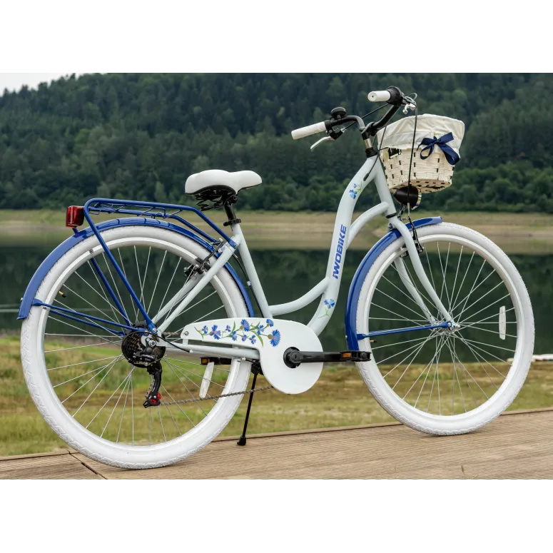 Rower Miejski Damski IwoBike Cornflowers 28”