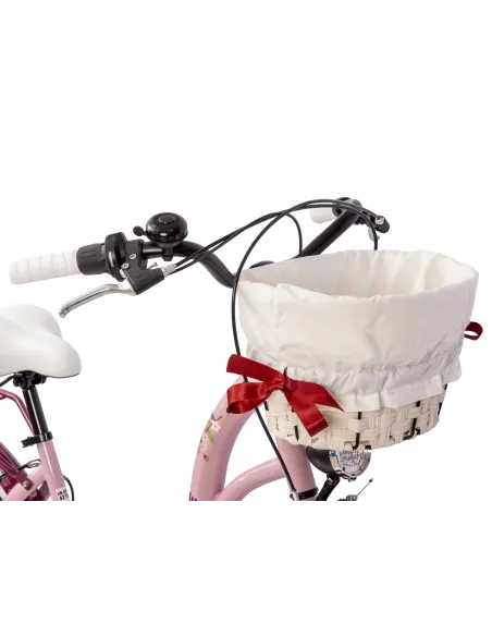 Rower Miejski Damski IwoBike Cherry Blossom, Koła 28”