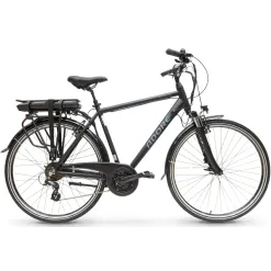 Rower Elektryczny Męski Trekkingowy Koła 28" Amory 250W Shimano ALU Światła