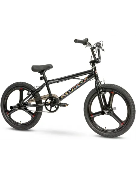 Rower BMX IwoBike Black ZigZag 20”