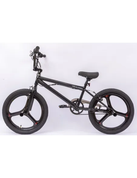 Rower BMX IwoBike Black ZigZag 20”