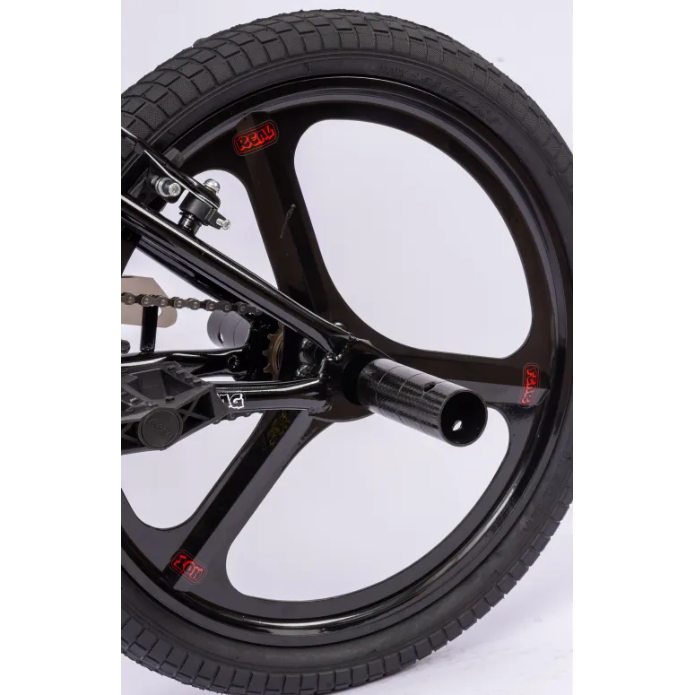 Rower BMX IwoBike Black ZigZag 20”