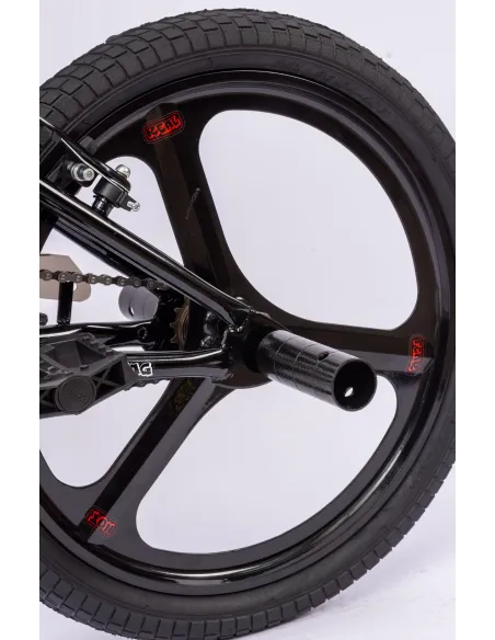 Rower BMX IwoBike Black ZigZag 20”