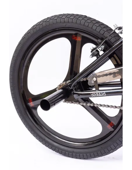 Rower BMX IwoBike Black ZigZag 20”