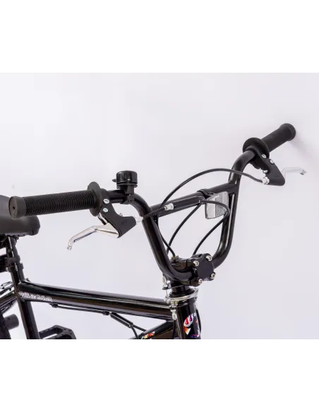 Rower BMX IwoBike Black ZigZag 20”
