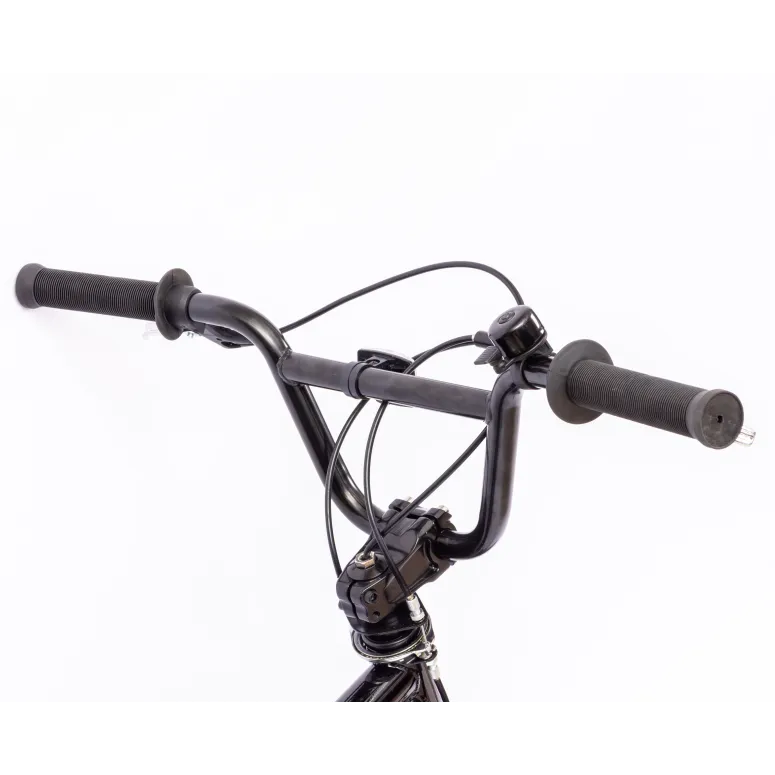Rower BMX IwoBike Black ZigZag 20”