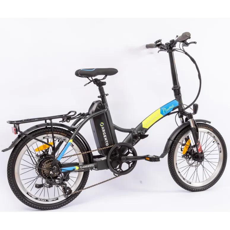 Rower elektryczny składany Argento Piuma 20”