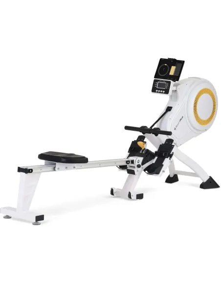 Wioślarz Powietrzny Składany SportPlus 8 Poziomów Oporu do 150 kg 200 cm