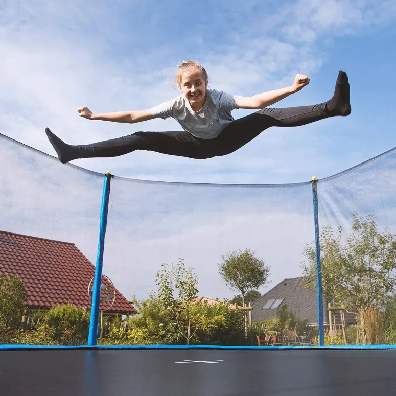 Trampolina Ogrodowa Ultrasport Uni-Jump Ø 183 cm z siatką bezpieczeństwa